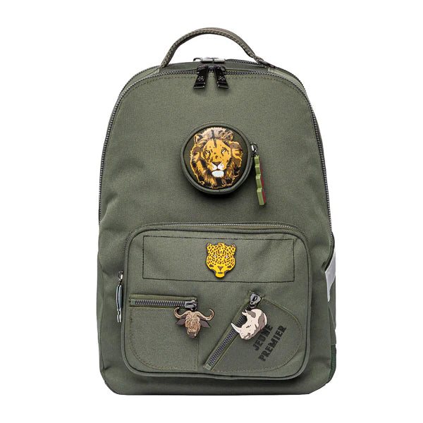 OTROŠKI ŠOLSKI NAHRBTNIK JEUNE PREMIER BACKPACK NEW BOBBIE BIG FIVE (KHAKI)