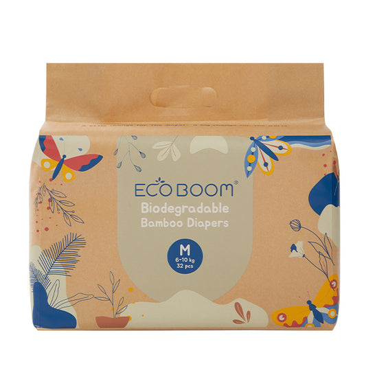 EcoBoom® Joy biorazgradljive plenice M-5 (32 kos)