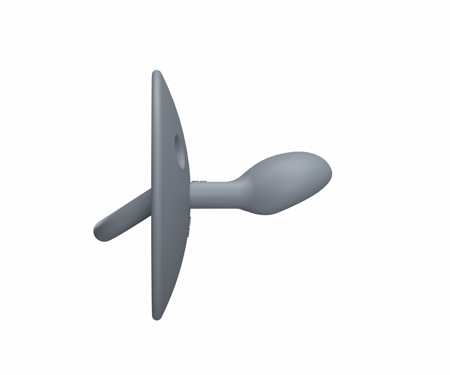 Elhée "ChooChoo" tolažilna duda I Blue Gray +6 mes