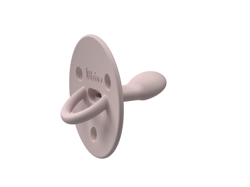 Elhée "ChooChoo" tolažilna duda I Blush 0-6 mes+