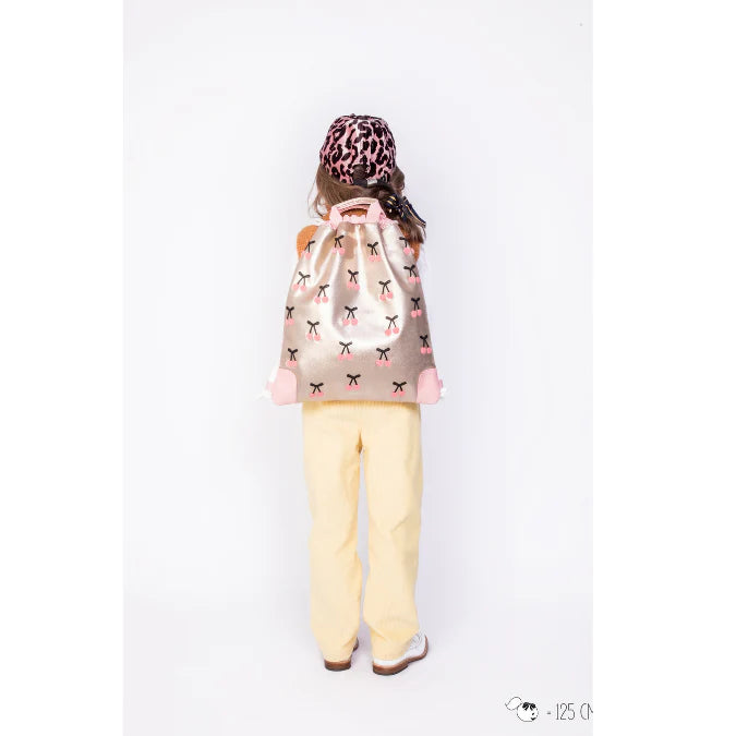 City Bag CHERRY POMPON