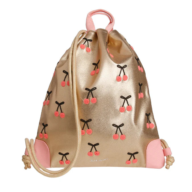 City Bag CHERRY POMPON
