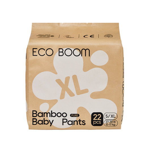 EcoBoom® Pants - biorazgradljive hlačne plenice XL-5 (22 kos)