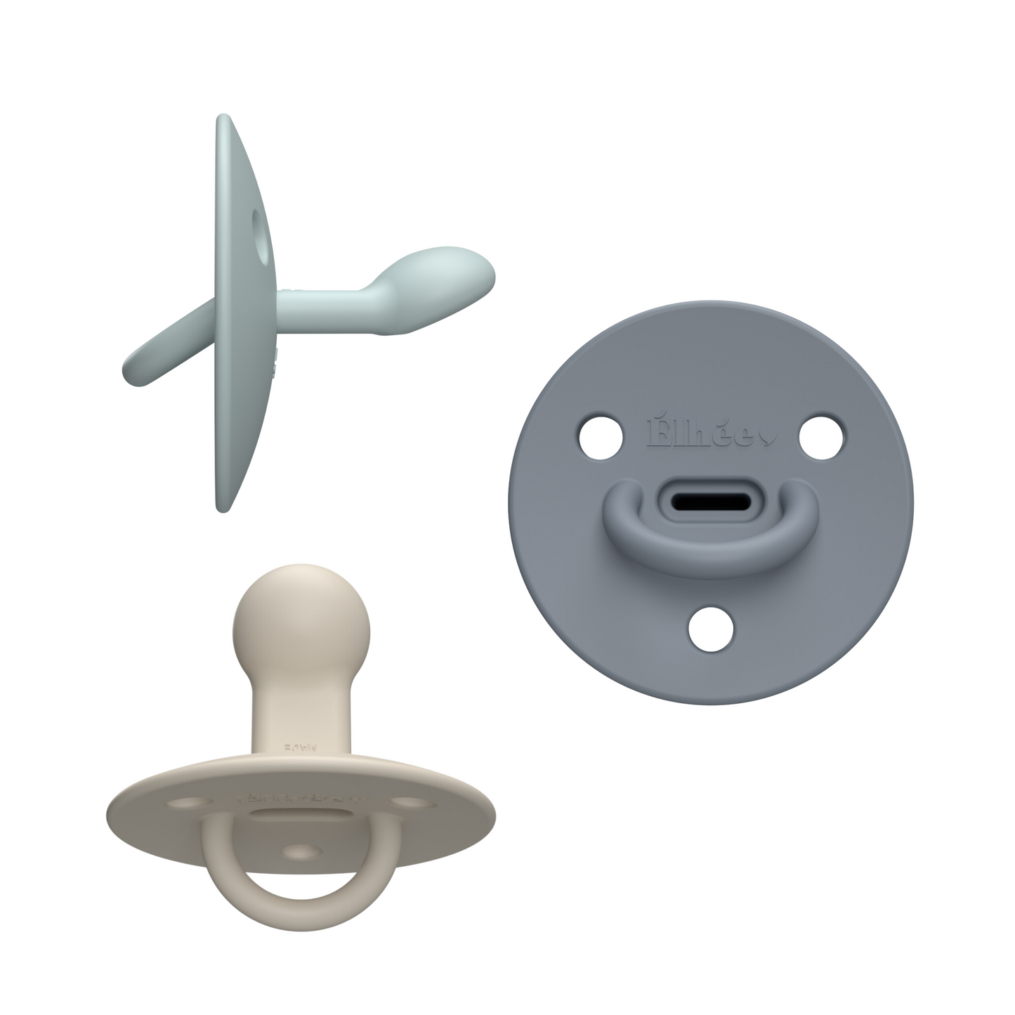 Elhée "ChooChoo" tolažilna duda⎪Khaki +6 mes