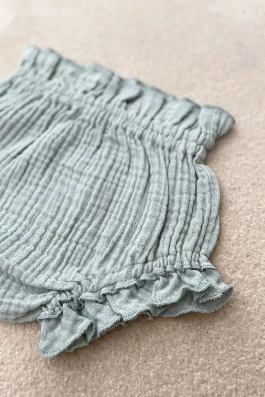 Otroške hlače iz muslina "Aqua" 