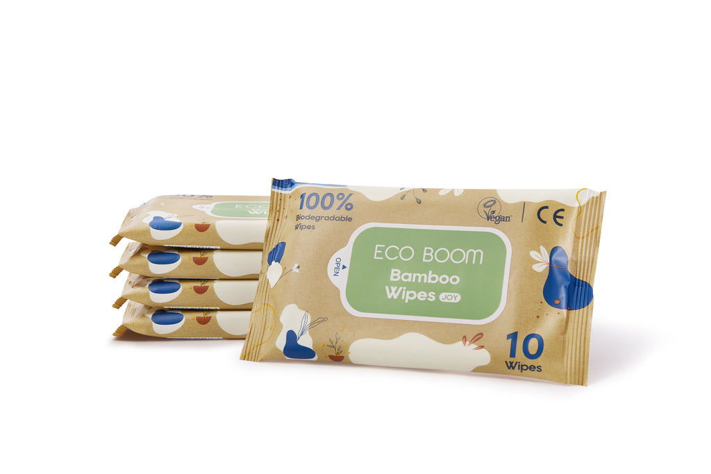 ECO BOOM® VLAŽILNI ROBČKI 10 kos