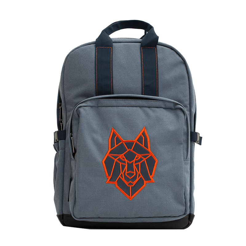 BACK TO SCHOOL - NAHRBTNIK BLUE WOLF - LARGE SIZE