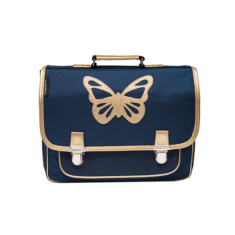 BACK TO SCHOOL - BLUE BUTTERFLY - MEDIUM SIZE