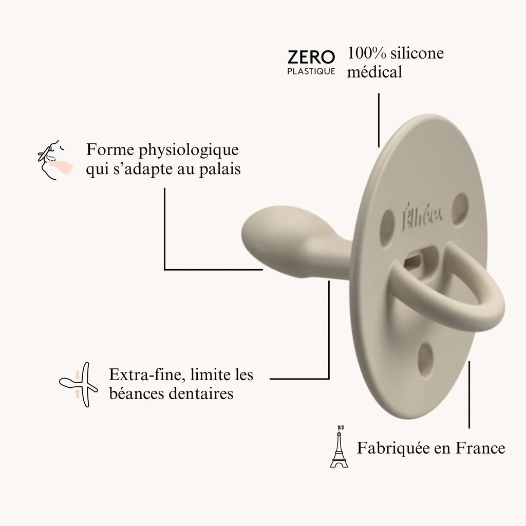 Elhée "ChooChoo" tolažilna duda I Blue Grey +6 mes